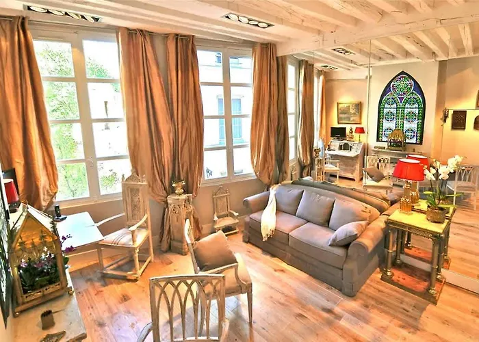 Fantastic View On Notre Dame Abelard 公寓 *