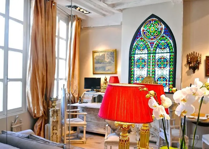 Fantastic View On Notre Dame Abelard 公寓 *
