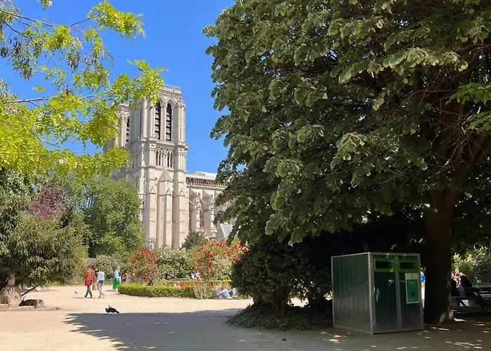 Fantastic View On Notre Dame Abelard *