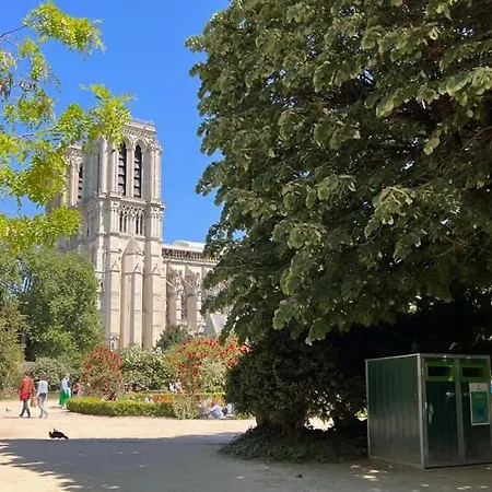 Fantastic View On Notre Dame Abelard *